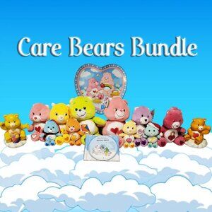 Care Bears Collector’s Bundle – Plushies, Coin Banks & Nostalgic Extras